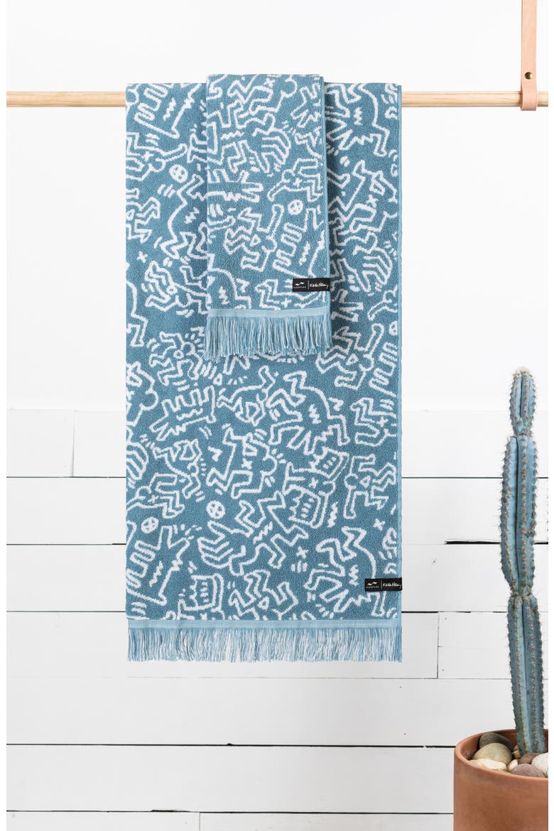 Breakers Bath Towel, Alternate, color, LIGHT/PASTEL BLUE