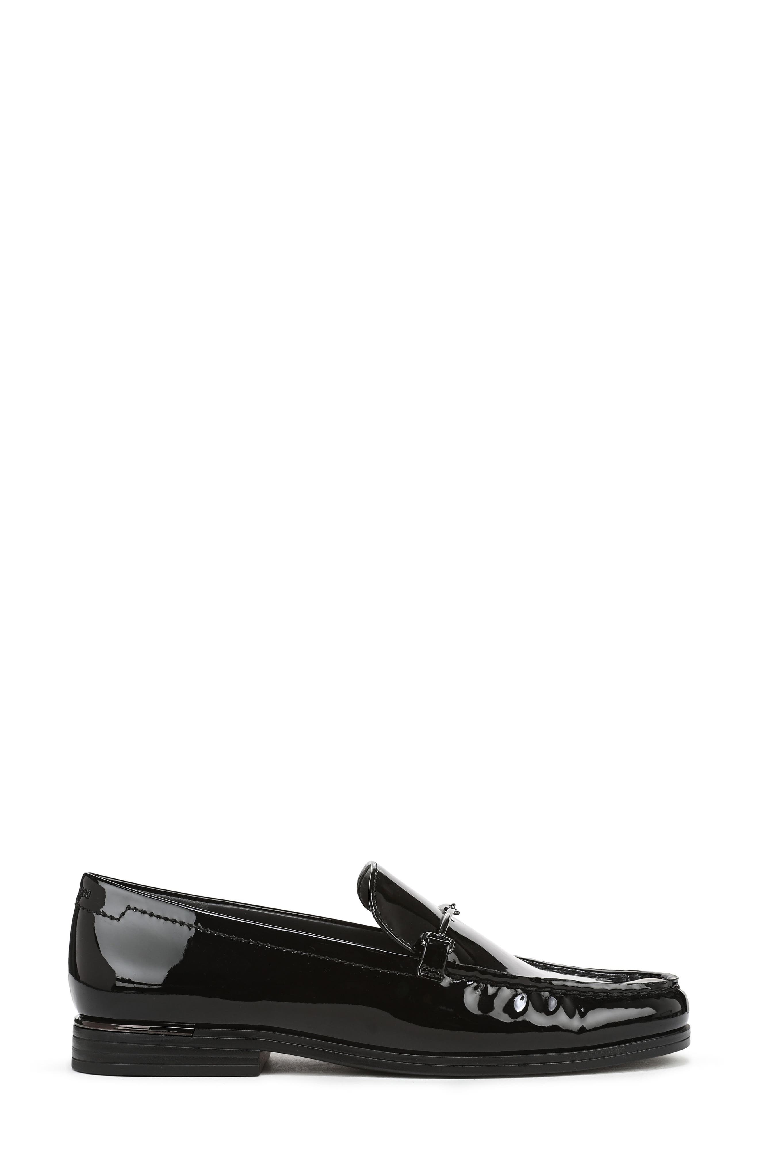 Franco Sarto Leandre Bit Loafer, Alternate, color, Black