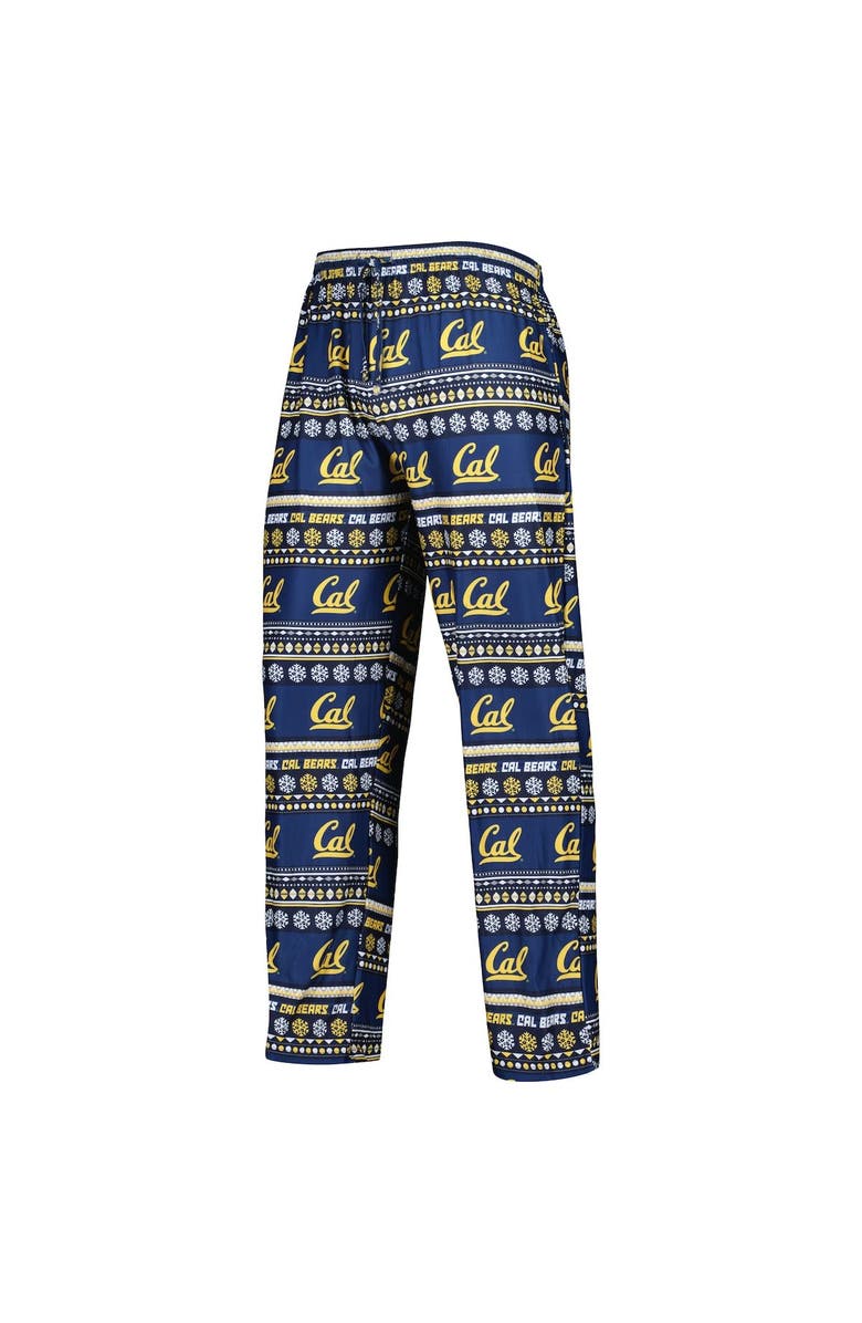 CONCEPTS SPORT Men's Concepts Sport Navy Cal Bears Swivel Long Sleeve T-Shirt & Pants Sleep Set, Alternate, color, Navy