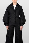 LAURA APARICIO Drill Bomber Jacket