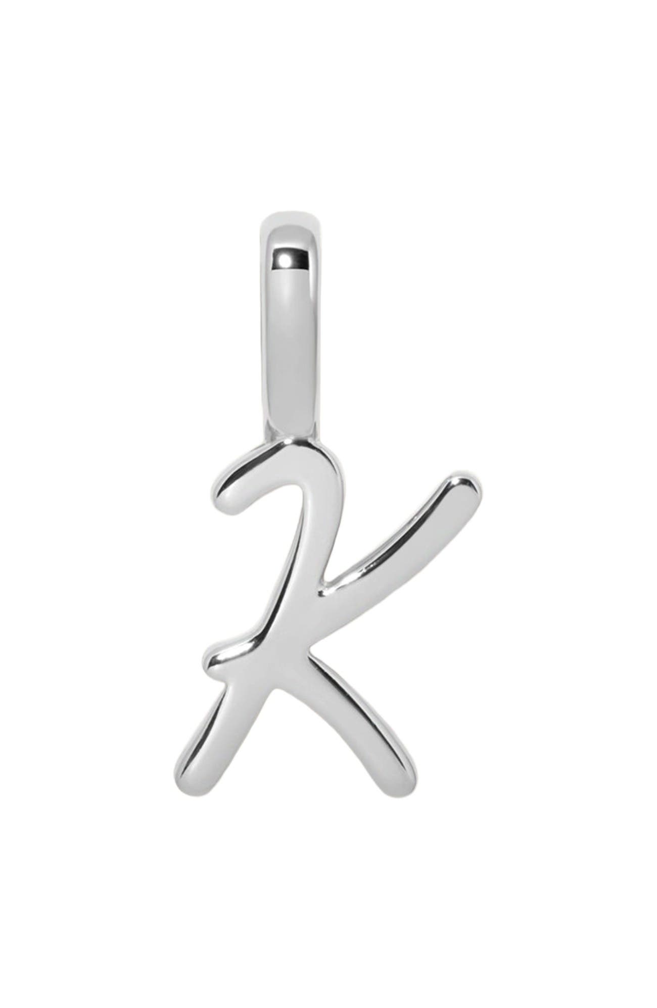 Silver Initial K
