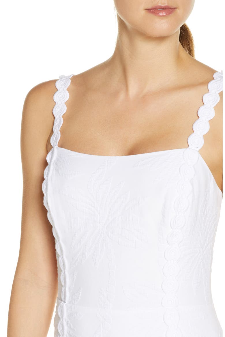 Jesse Metallase Romper Mindress, Alternate, color, RES WHITE PALM PAR PCKR JACQ