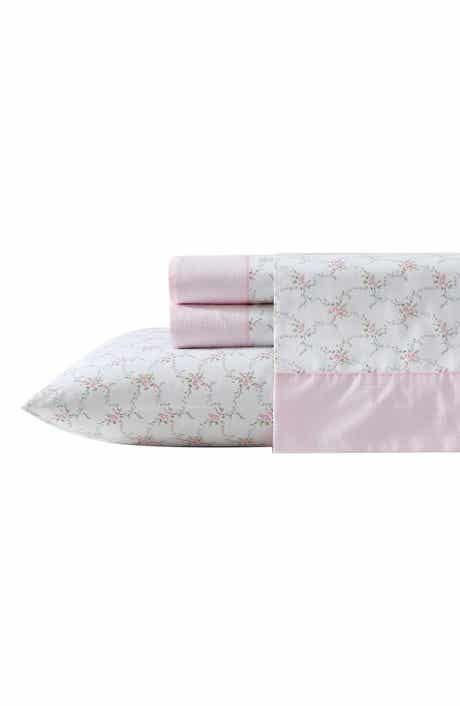 Laura Ashley Lynda Floral Cotton Percale Sheet Set