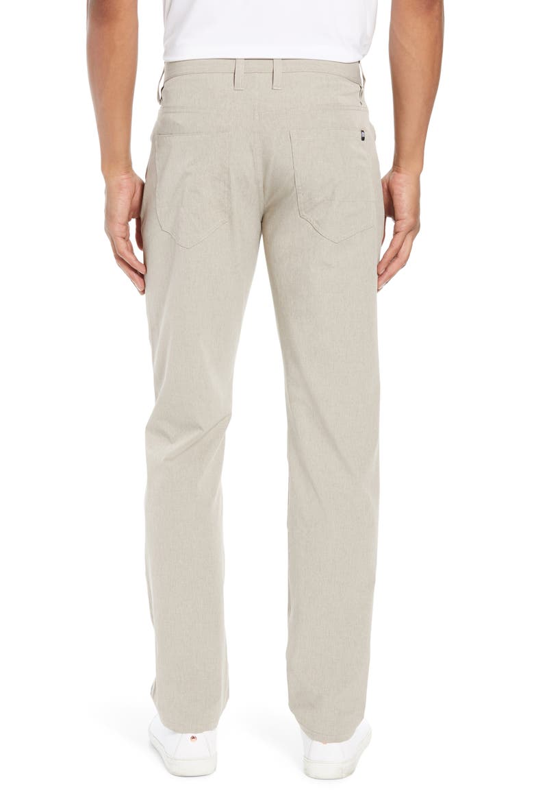 Beckladdium Straight Leg Performance Pants, Alternate, color, KHAKI
