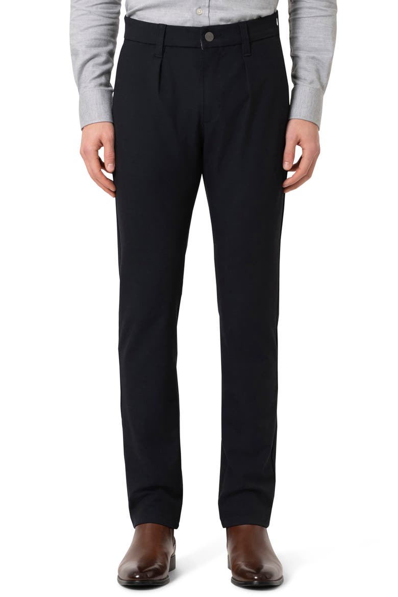 Lucca Pleated Tapered Chinos, Main, color, NAVY SUPREME