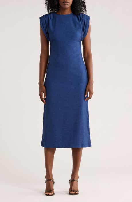 AREA STARS Kyla Cap Sleeve Jersey Dress