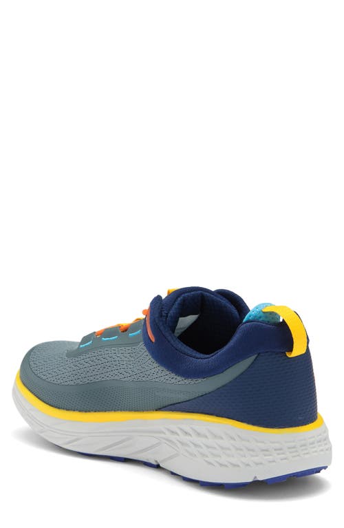 Eddie Bauer Comet Trail Sneaker In Blue/yellow/orange