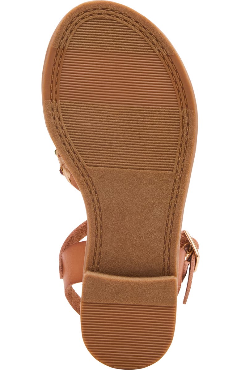 Steve Madden Kids' Gillian Ankle Strap Sandal, Alternate, color, Cognac Multi