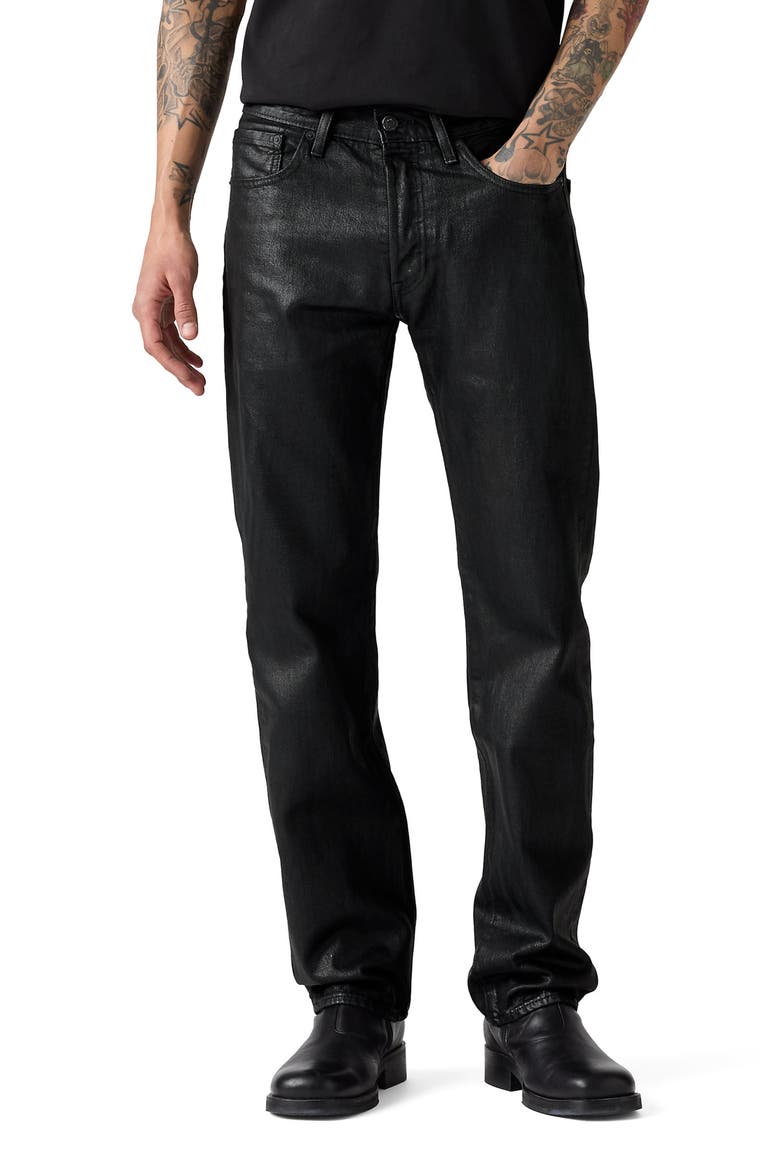 501® Coated Original Straight Leg Jeans (Men) | Nordstrom