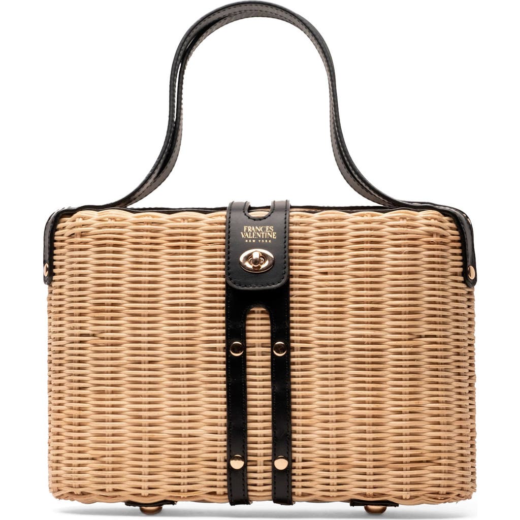 Frances Valentine The Holland Woven Wicker Satchel
