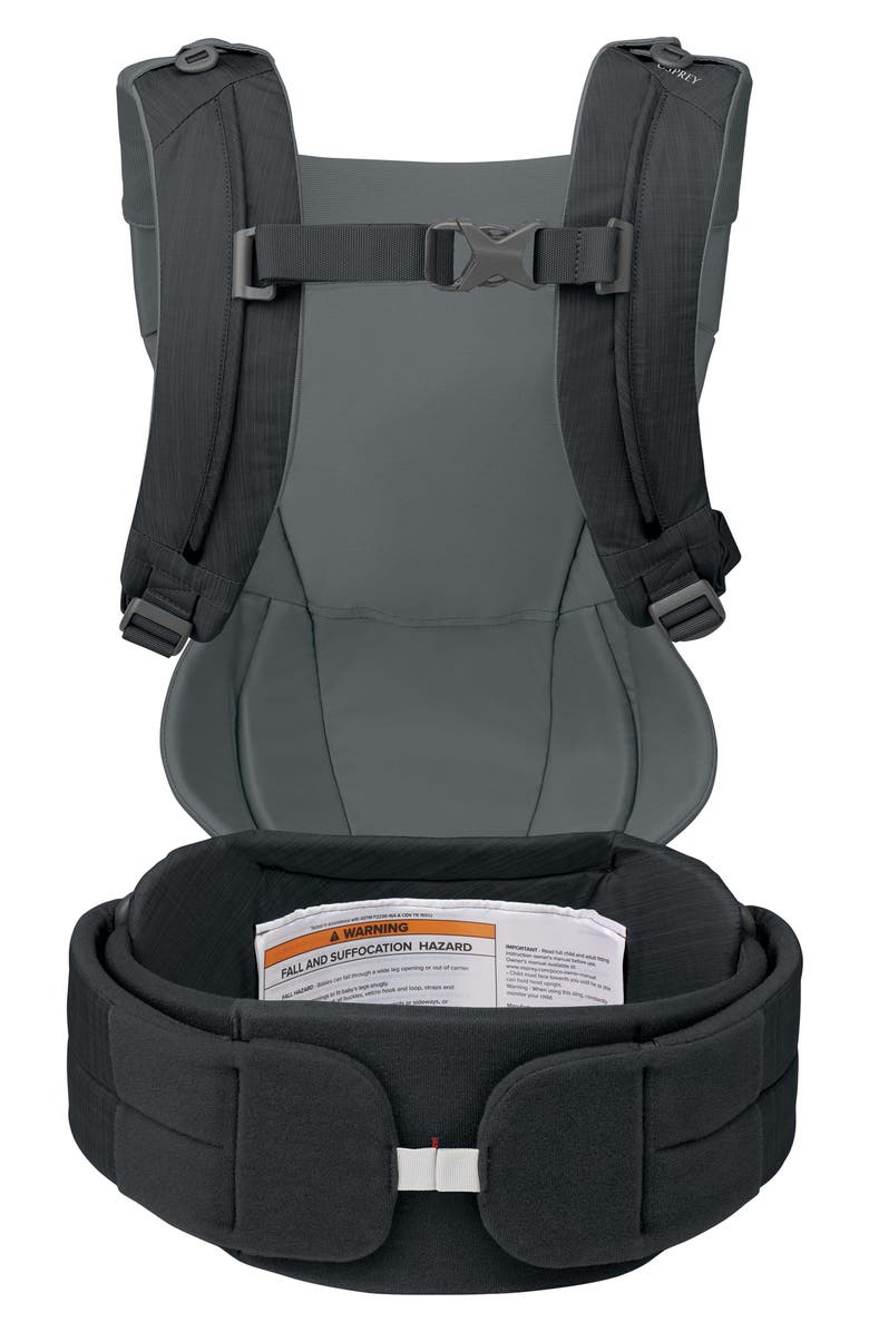 Osprey Poco Soft Child Carrier LT, Alternate, color, Black