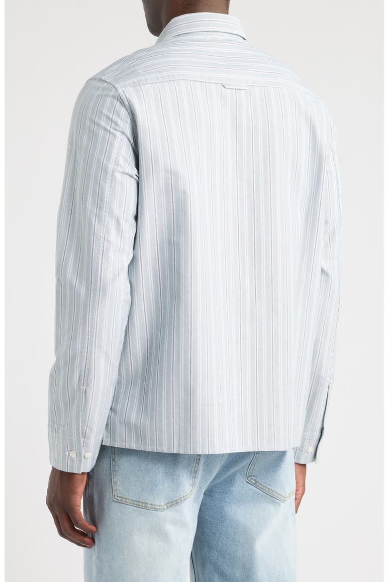 Saryan Organic Cotton Button-Up Shirt, Alternate, color, STORMY SEA ST.