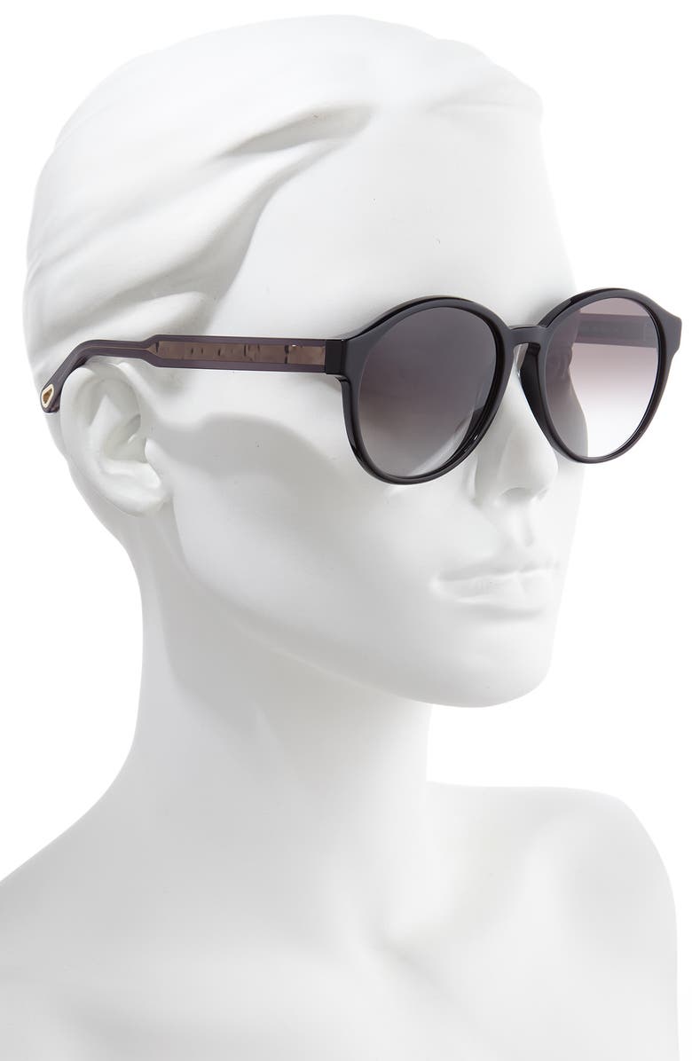 Chloé Willow 57mm Round Sunglasses, Alternate, color,