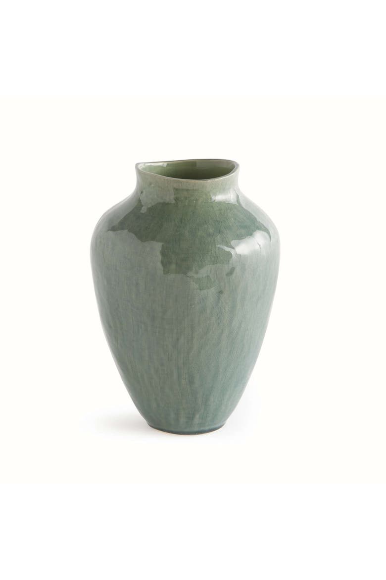 Barclay Butera Ojai Vase Small, Main, color, Blue