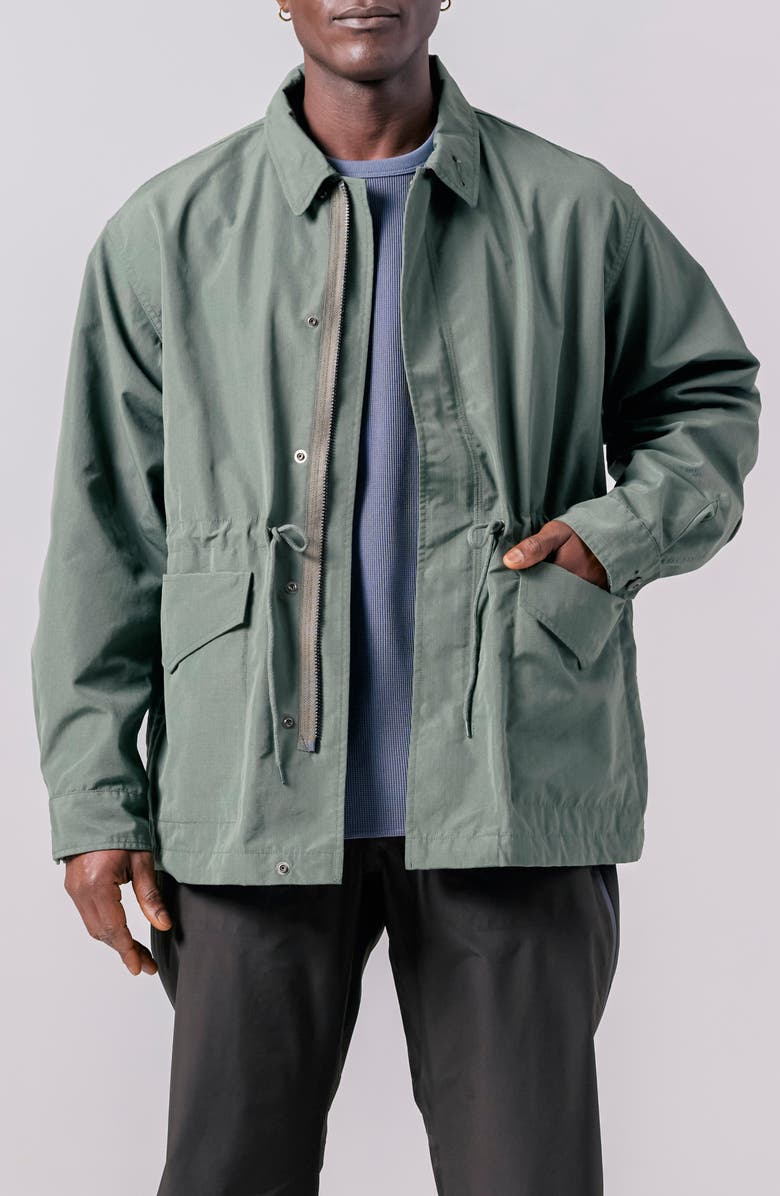 Snow Peak Takibi Ripstop Field Jacket, Main, color, Olive