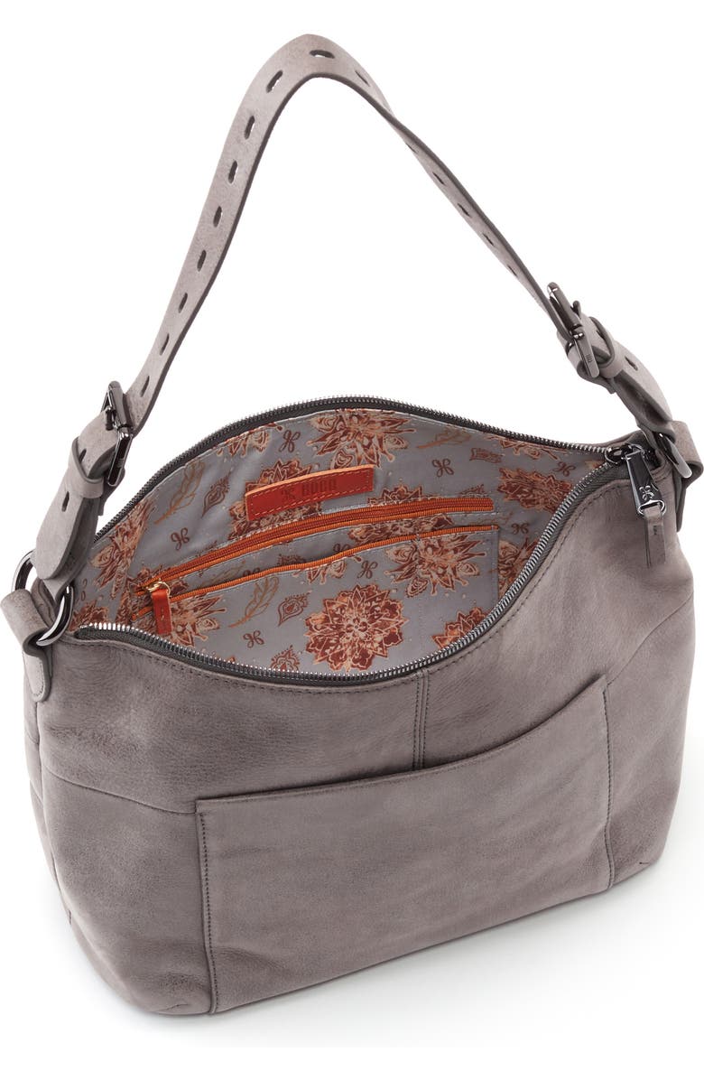 HOBO Charlie Shoulder Bag, Alternate, color, Titanium