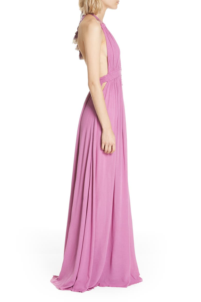 Endless Summer by Free People Look into the Sun Maxi Dress, Alternate, color, VIOLET
