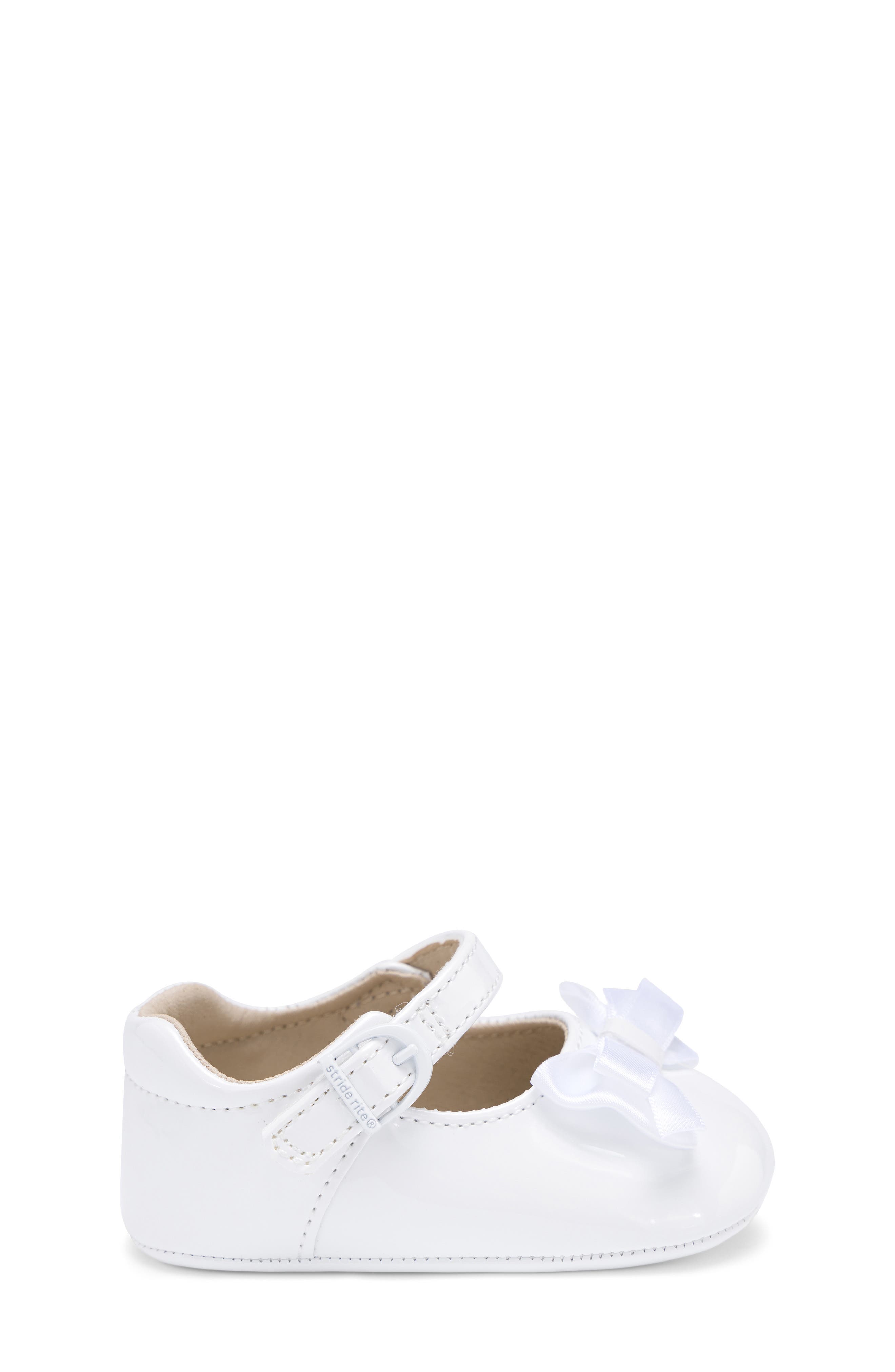 Kids' Bonnie Leather Mary Jane, Alternate, color, WHITE