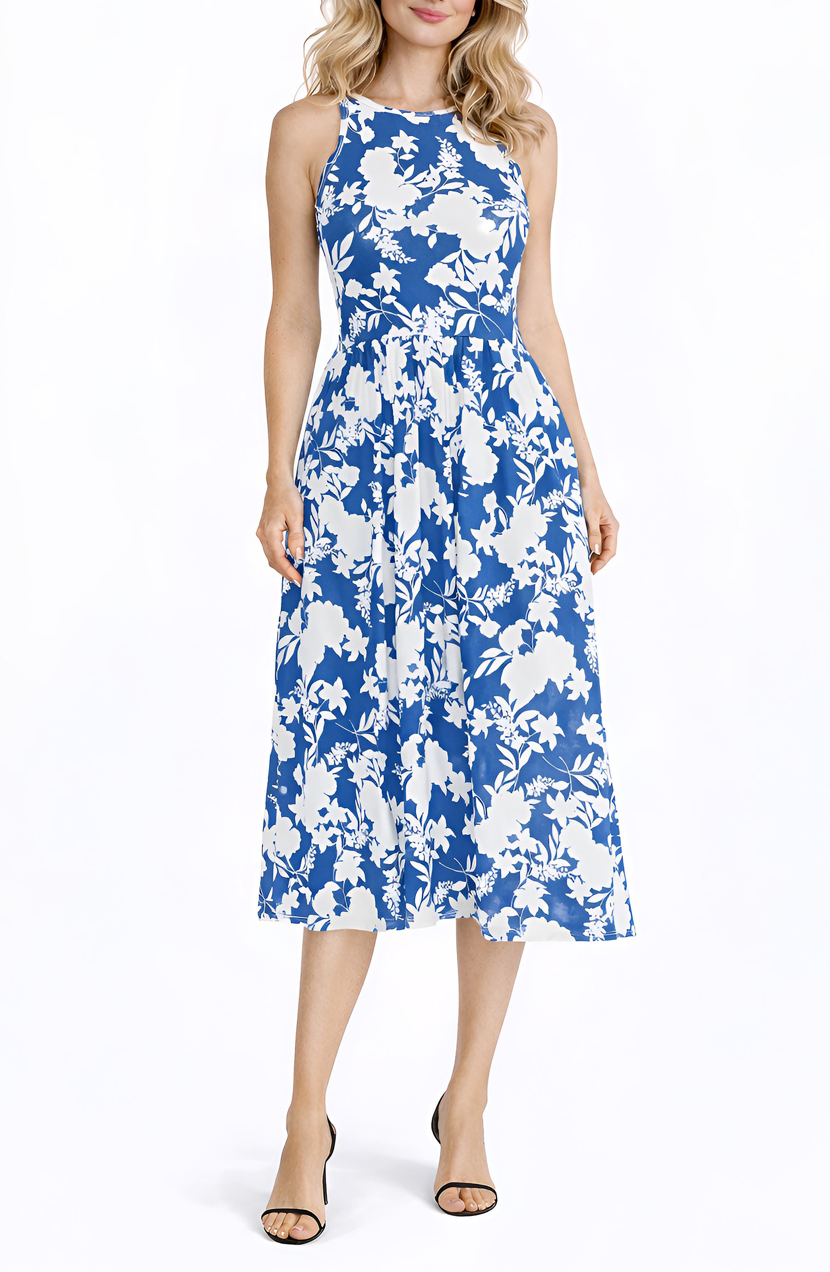 Isaac Mizrahi New York Gwendolyn Midi Dress