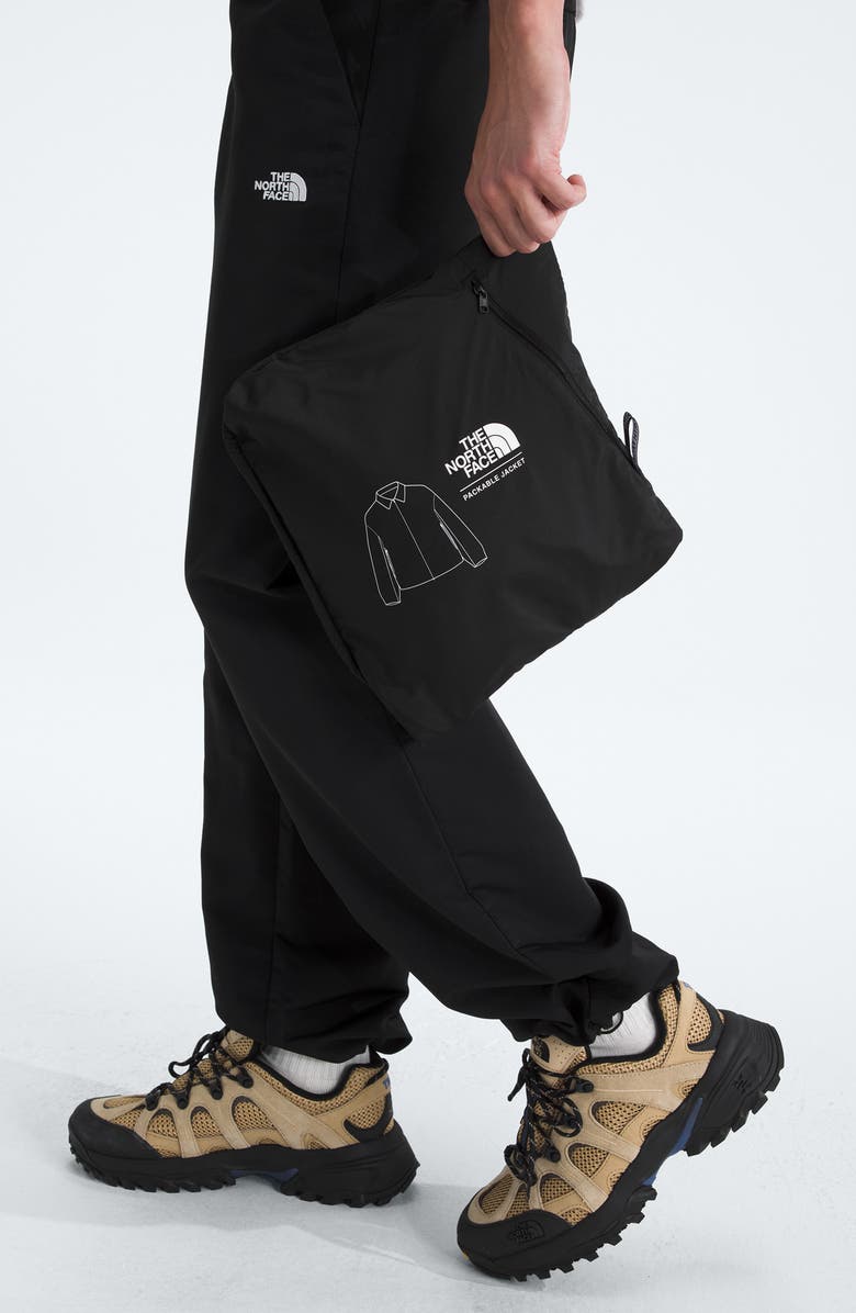 The North Face Easy Wind Jacket, Alternate, color, Black