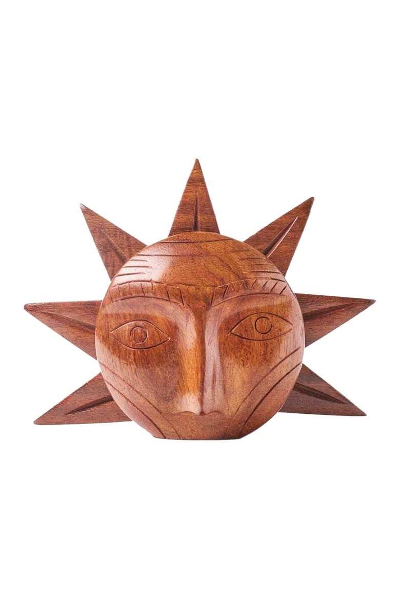 Sun Eyeglass Holder Stand, Alternate, color, Brown