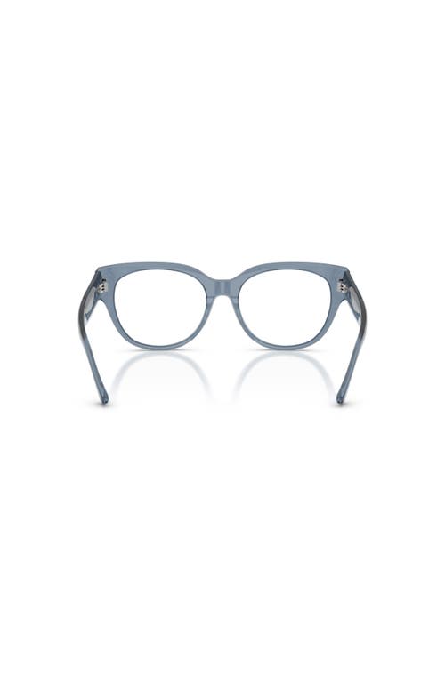 Jimmy Choo 53mm Phantos Optical Glasses In Blue