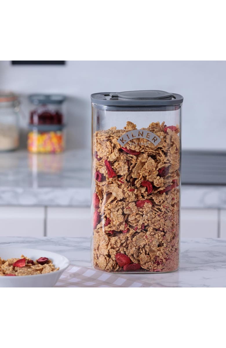 Kilner Fresh Storage Cereal Dispenser, Alternate, color, Clear