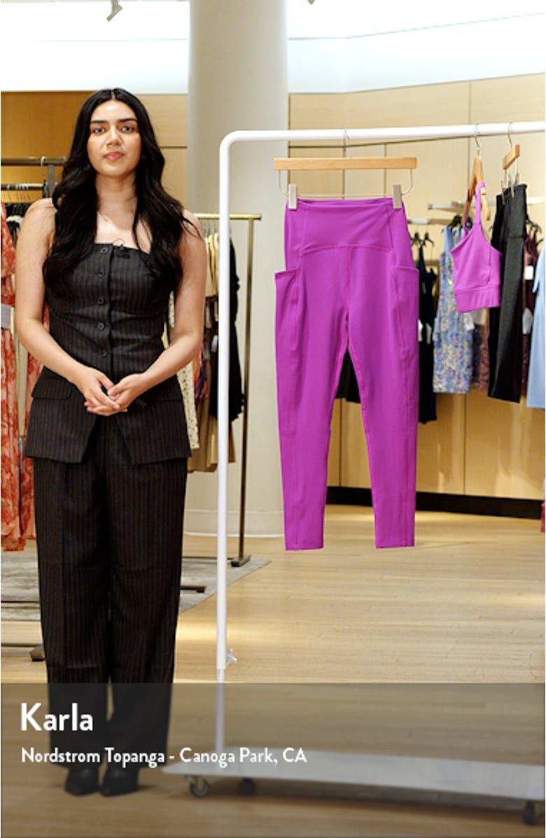 Powerbeyond Strive High Waist Pocket Leggings, sales video thumbnail