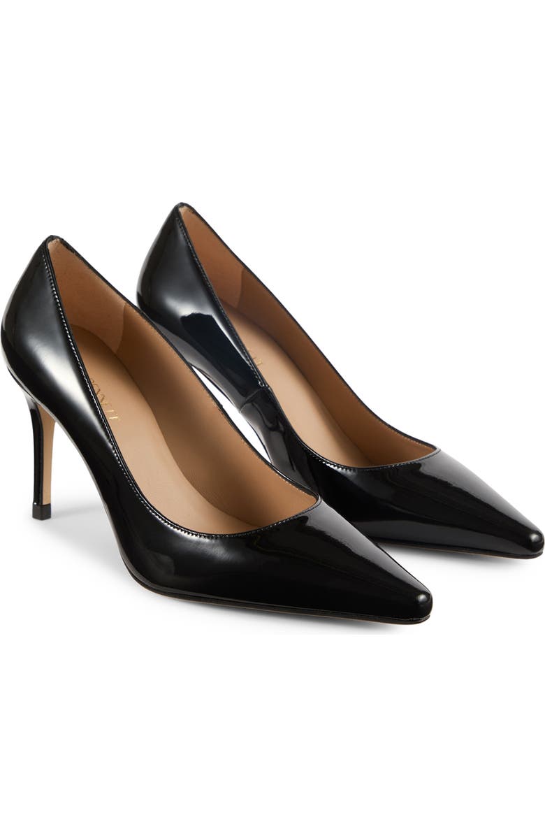 LK Bennett Florentine Pointy Toe Pump, Main, color, Black Patent