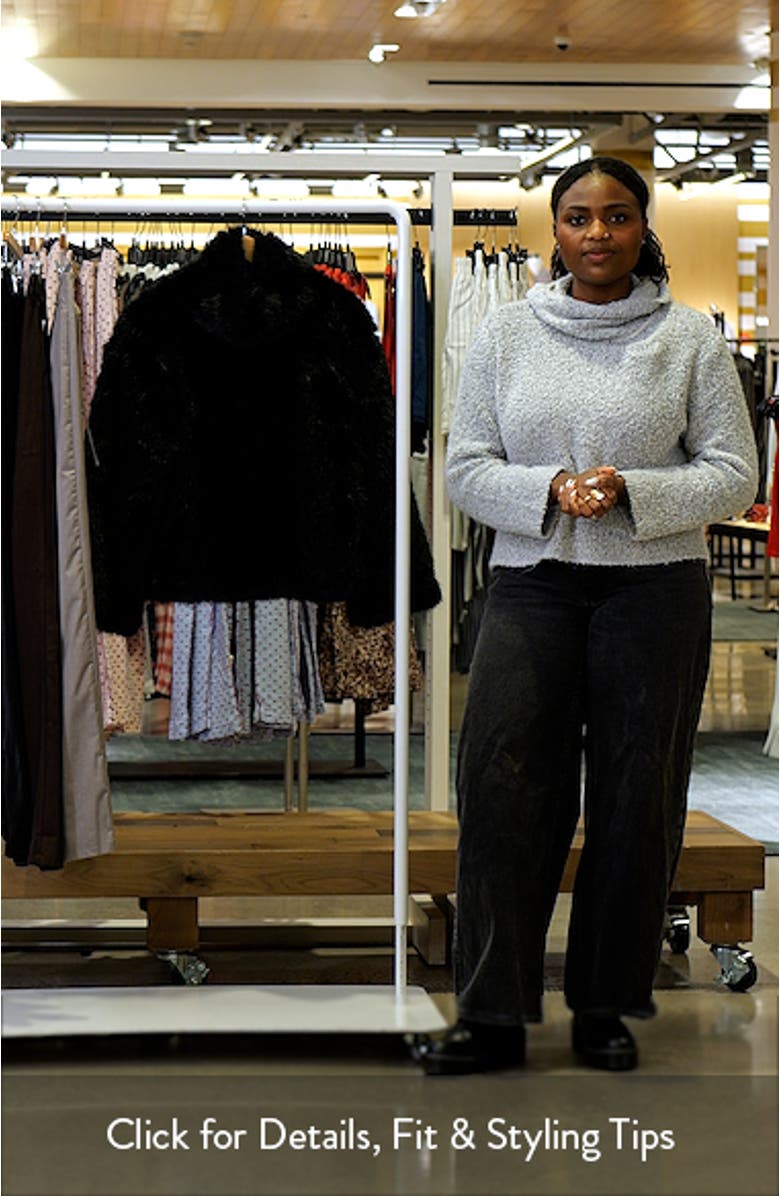 Renata Faux Fur Turtleneck, sales video thumbnail