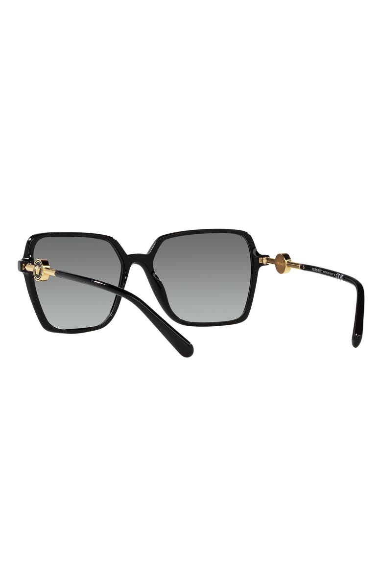 Versace 57mm Gradient Square Sunglasses, Alternate, color, 