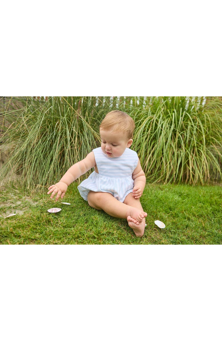 Little English Striped Apron Bubble, Alternate, color, Savannah Stripe