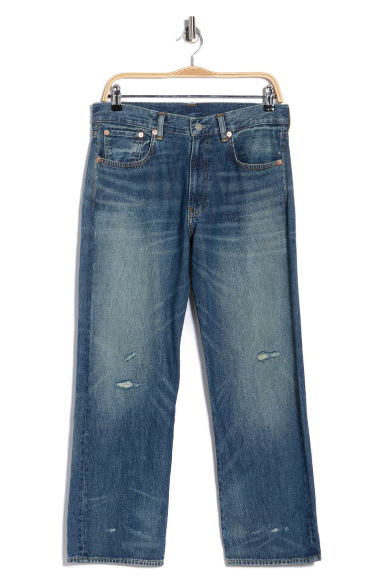 Lucy High Waist Crop Boyfriend Jeans, Alternate, color, ELDON INDIGO W/ RIPS