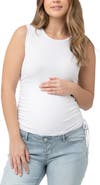 Ripe Maternity Jodie Ruched Rib Tank