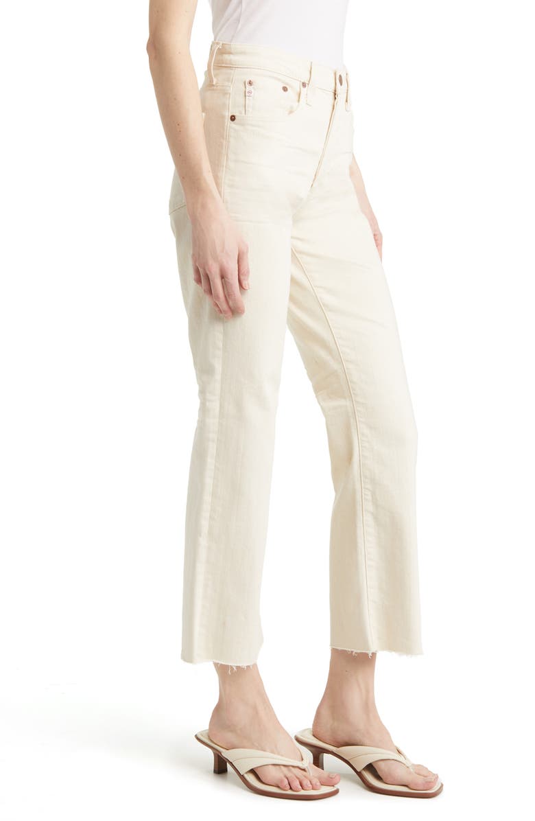 AG Kinsley High Waist Wide Leg Jeans, Alternate, color, 1 Year Soft San