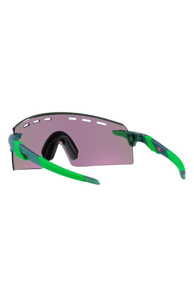Oakley Encoder Strike Vented 136mm Prizm<sup>™</sup> Rimless Wrap Shield Sunglasses, Alternate, color, 
