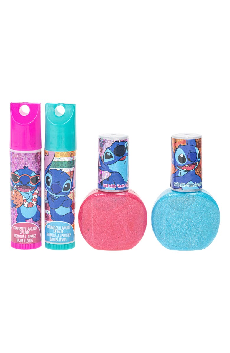TOWNLEYGIRL x Disney<sup>®</sup> Kids' Stitch Backpack Cosmetic Set, Alternate, color, Blue