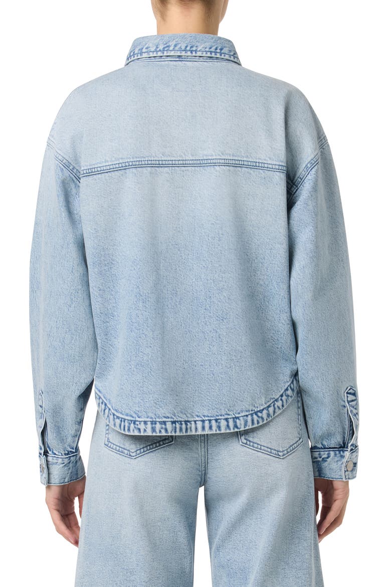 Oversize Denim Jacket, Alternate, color, KATIMA