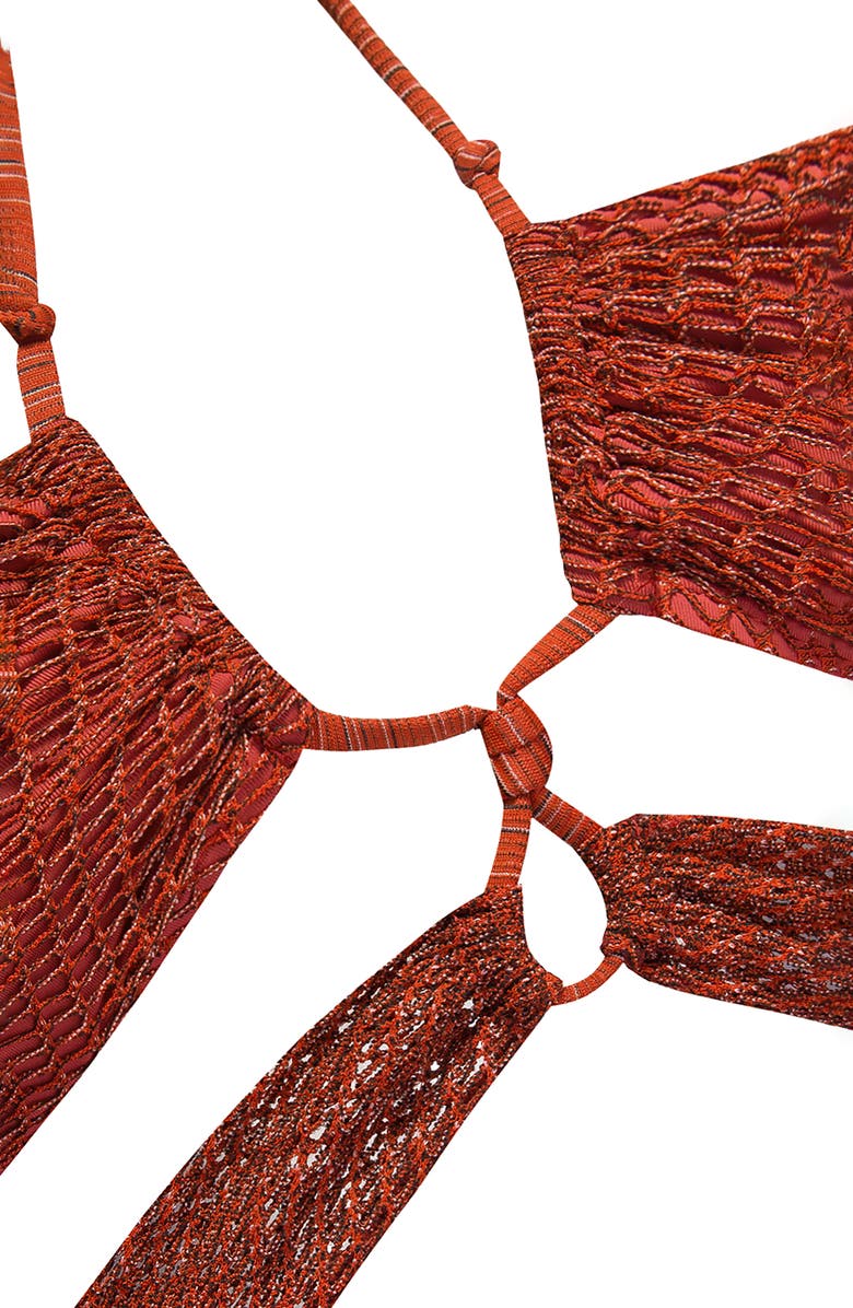 ViX Paula Hermanny Gi Strappy Bikini Top, Alternate, color,