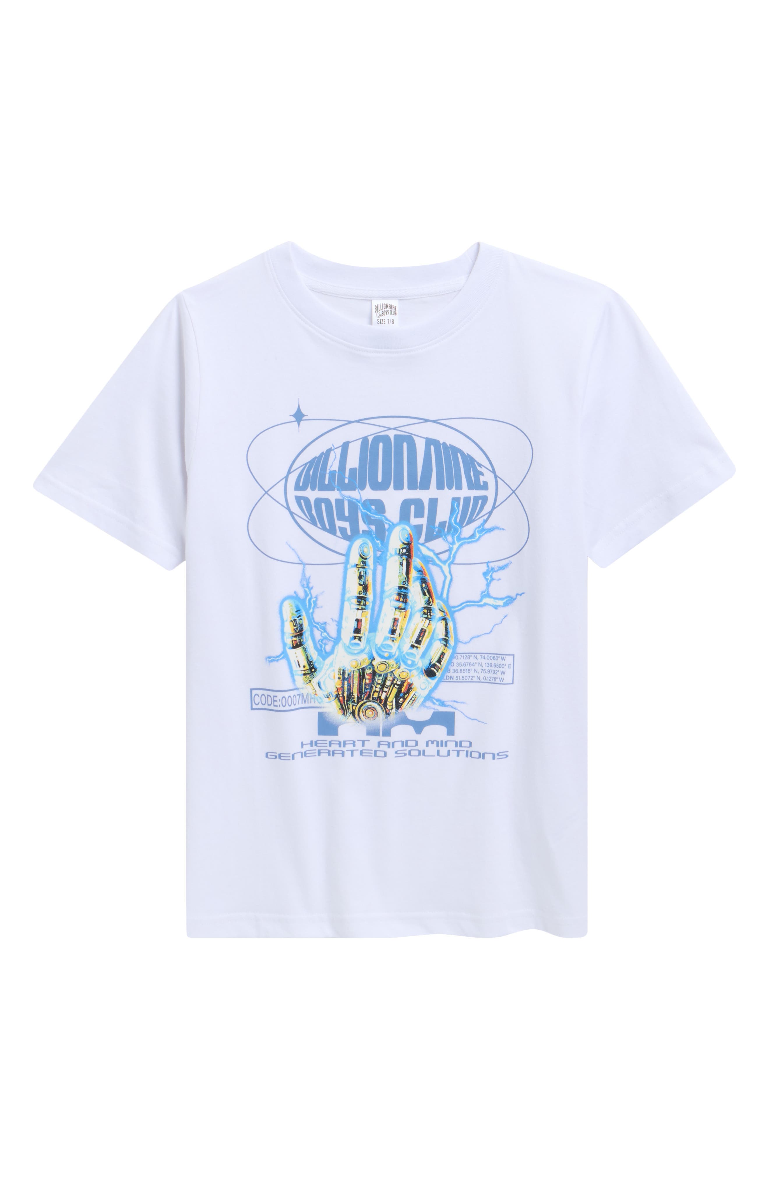 Billionaire Boys Club Kids' Code Cotton Graphic T-Shirt