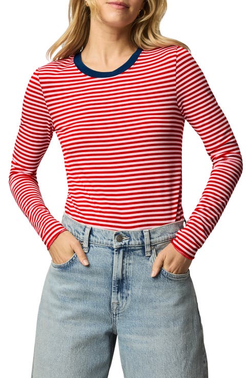 Stripe Long Sleeve Tee