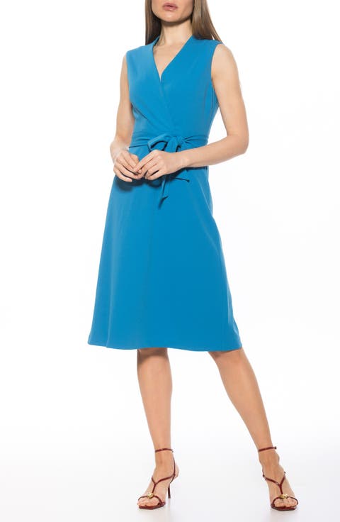 Dane Tie Waist Midi Dress