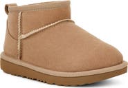 UGG® Kids' Classic Ultra Water Resistant Genuine Shearling Mini Boot