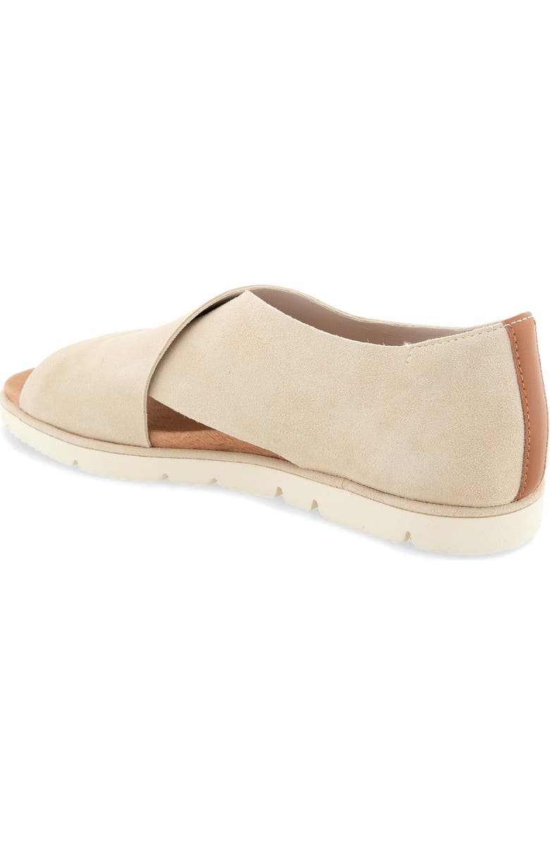 Gentle Souls Leslie Flat Sandal, Alternate, color, Doe Suede