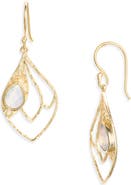 Kiara by Ki-ele Mariposa Wings Opalite Drop Earrings