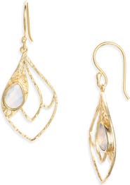 Kiara by Ki-ele Mariposa Wings Opalite Drop Earrings