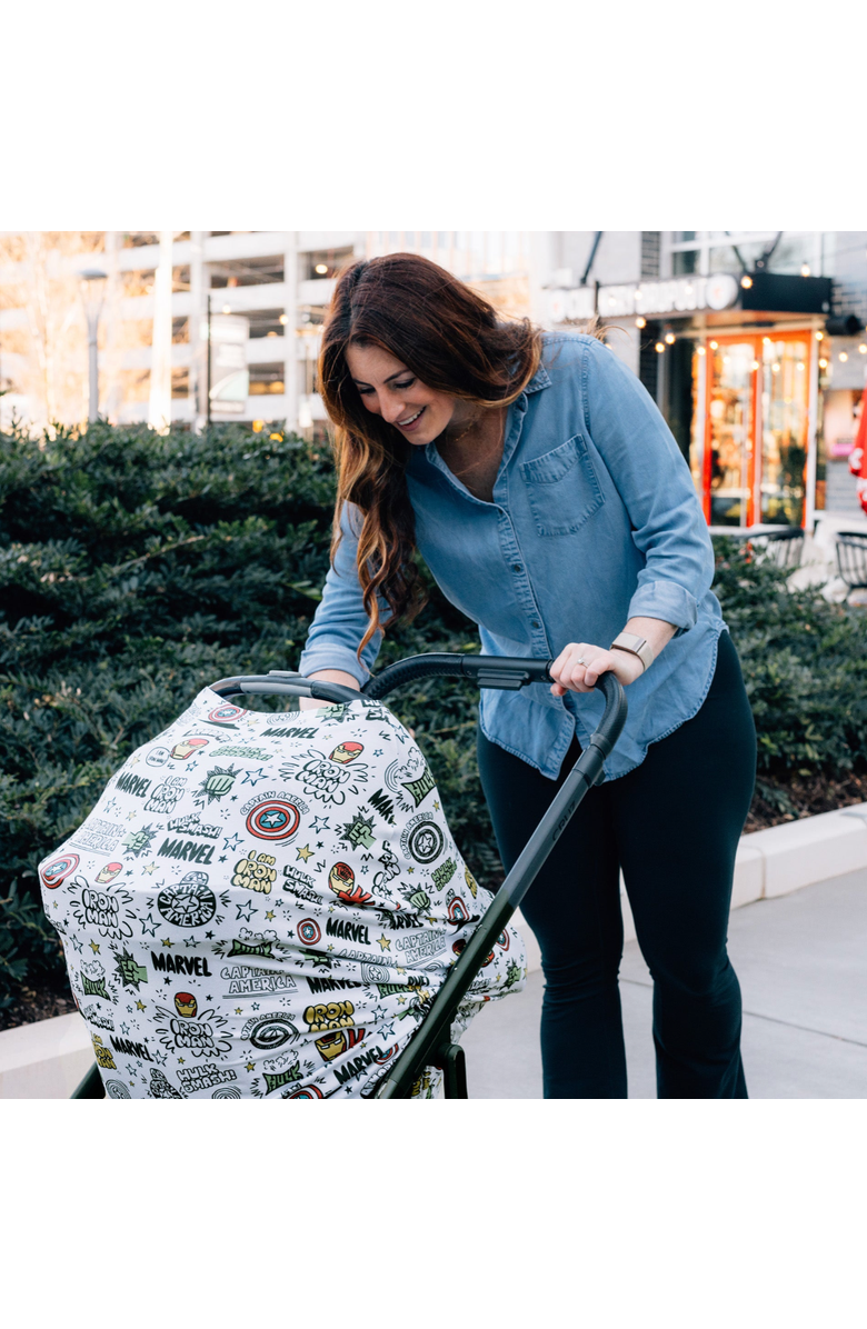 Milk Snob MARVEL 5-in-1 Nursing and Car Seat Cover, Alternate, color, Spider-Man Sketch Book