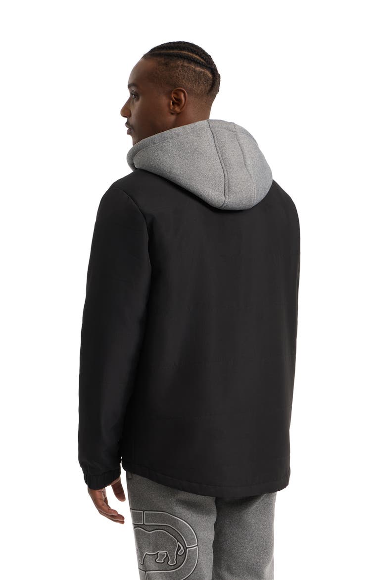 Men's Quietly Standing Out faux shearling Lined Jacket, Alternate, color, Black