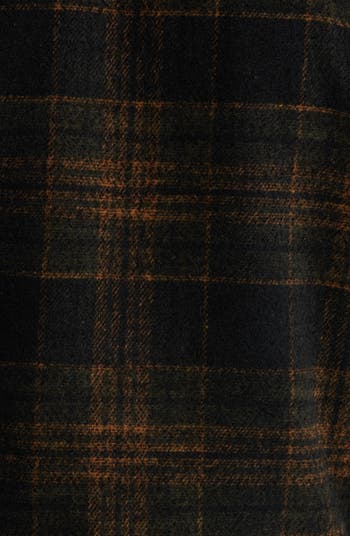 Bauhaus Plaid Fleece Lined Flannel Zip Jacket