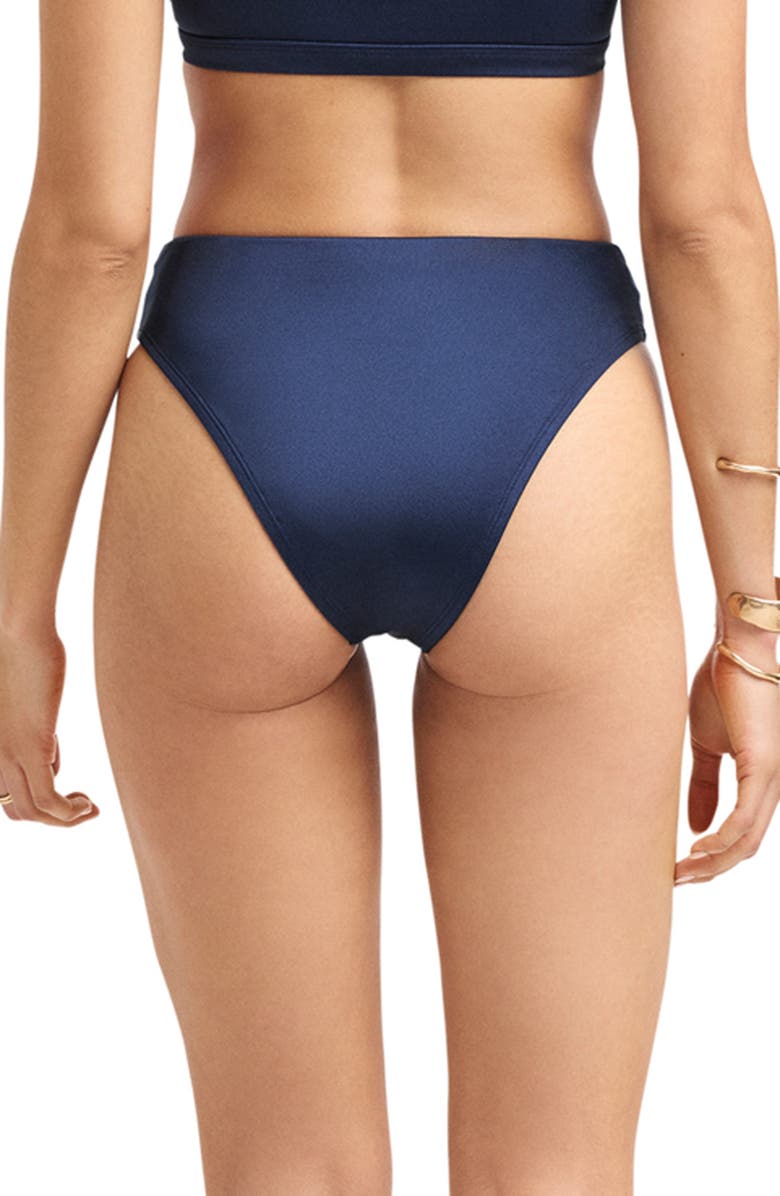 Vitamin A<sup>®</sup> Terra High Waist Bikini Bottoms, Alternate, color, Midnight Indigo Ecoshimmer